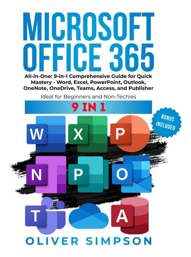 Libro: Microsoft Office 365 All-in-one: 9-in-1 Comprehensive