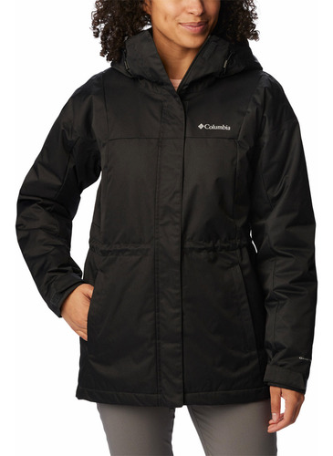 Parka Mujer Hikebound Long Insulated Negro Columbia