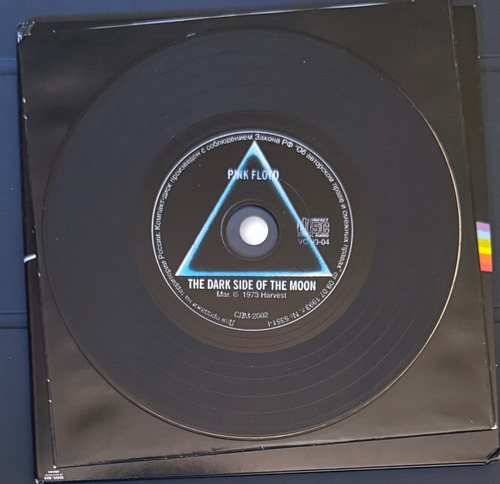 Pink Floyd The Dark Side Of The Moon Mini Réplica Cd Ruso (Usado)
