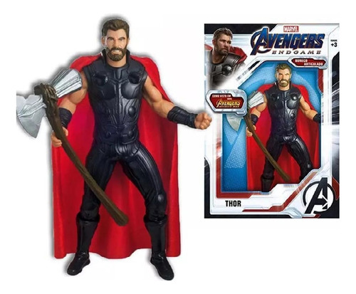 Muñeco Thor End Game- 50 Cm- Coleccionable- Original-