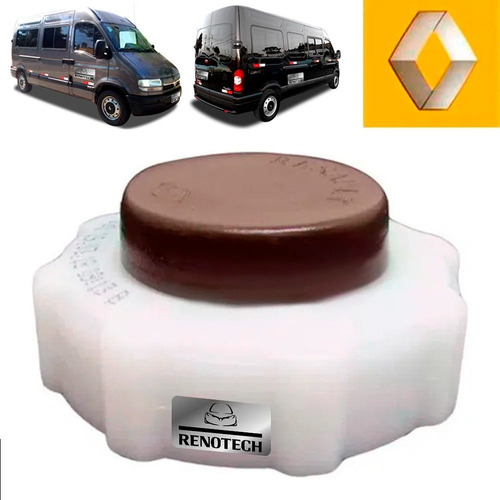 Imagem 1 de 10 de Tampa Vaso Expansao Master Ii 2.5 16v G9u 04 A 13 7700805031