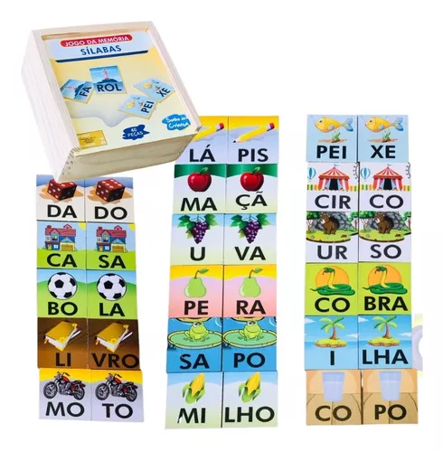 Jogo Educativo Alfabeto Movel Na Madeira 26Pcs +3Anos Carlu – Papelaria  Pigmeu