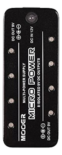 Mooer Micro Power Effects Power Supply For Mini Rigs