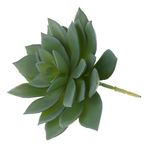 2 Peças De Ornamento De Plantas De De Lótus Suculentas