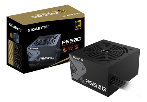 Fuente De Poder 650w Gamer Gigabyte P650g 80 Plus Gold