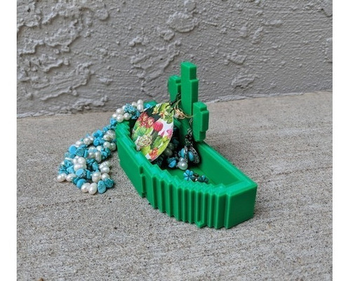 Maceta Cactus 8 Bit. Diseño 2018