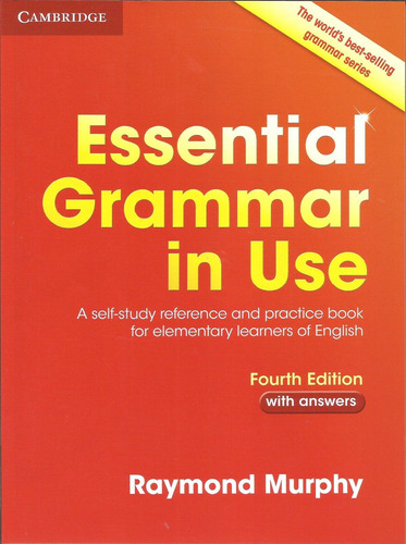 Imagen 1 de 3 de Essential Grammar In Use With Answers - 4th Ed - Cambridge