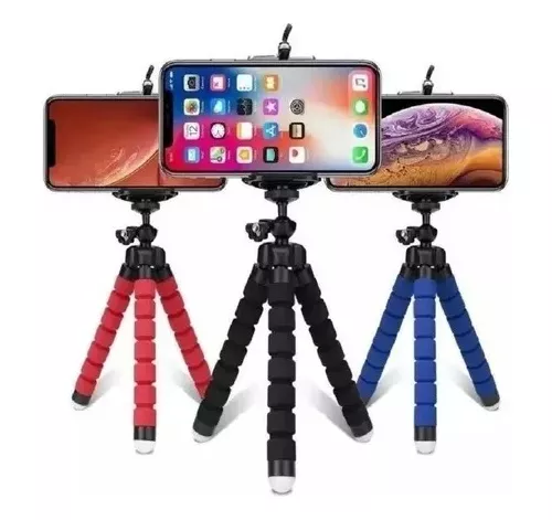 Mini Tripode Pulpo Flexible Portable Soporte Base Celular 