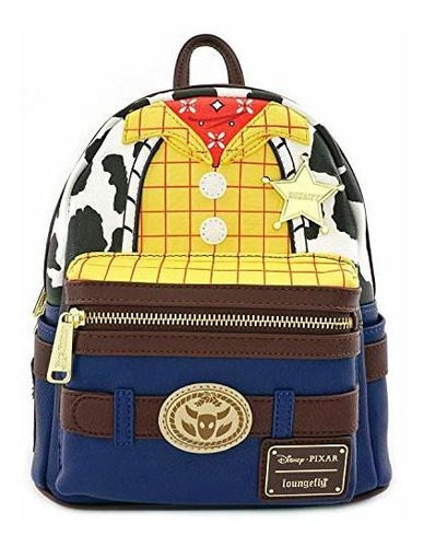 Mochila Mini De Imitacion De Cuero Leñosa Woody   Disney Pi