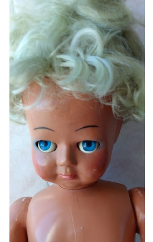 Muñeca Antigua Porcelana 48 Cm Articulada (Usado)