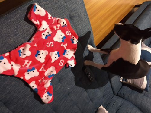 Pijama Para Perro - Material Polar Hipoalergenico