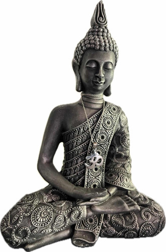 Estatua Buda Dije Meditación Om Mujer Hombre