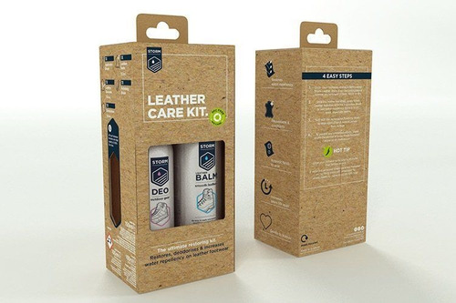 Limpieza Calzado Storm Leather Wear Kit Aluminium