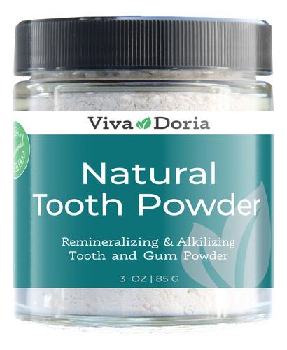 Viva Doria Polvo Dental Natural | Polvo Dental Remineralizan