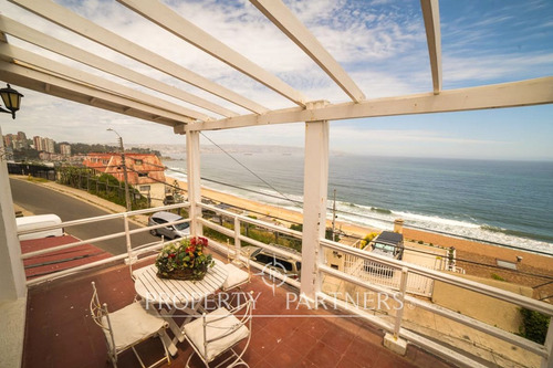 Espectacular Casa En Reñaca, Ideal Para Inversioni...