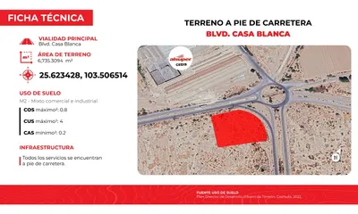 Terreno en venta