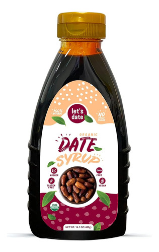 Lets Date Organic Date Syrup 400g