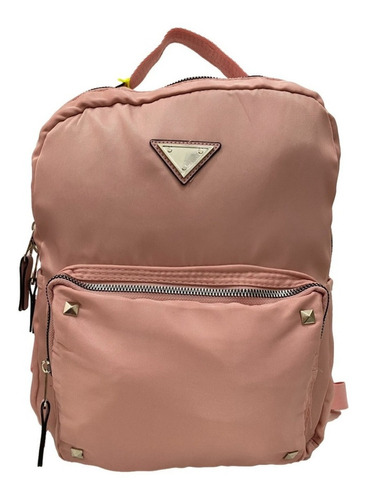 Mochila Feminina Pagani Espaçosa Fashion Casual Cor Rosa