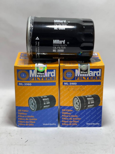 Filtro De Aceite Millard Ml-3980 Para Caliver, Century