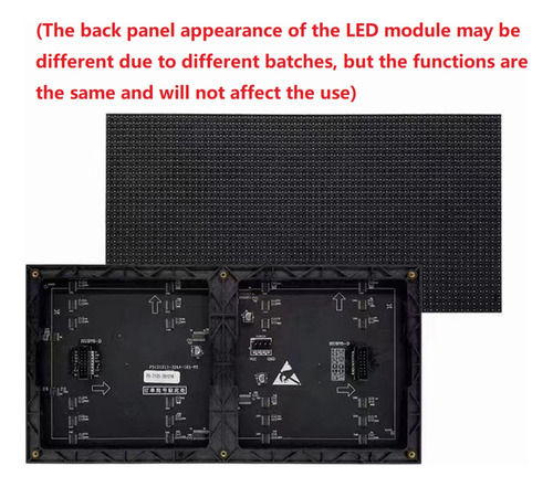 Painel De Tela Led Interno P5 De 2 Peças Mod De Tela Led De