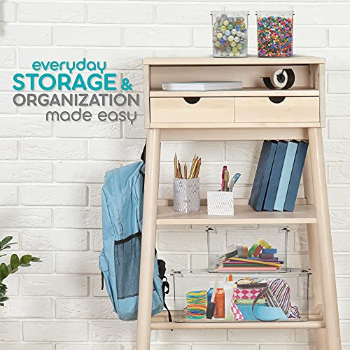 Richards Homewares - Juego De Contenedores De Plástico Trans