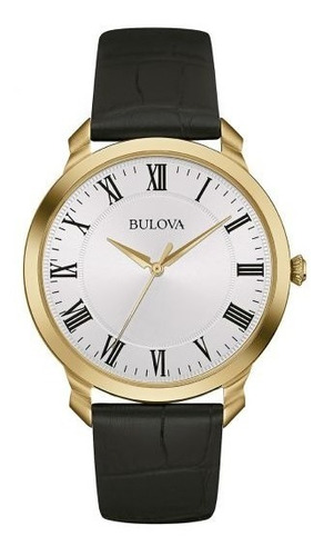 Reloj Bulova Hombre Cuero Clasico 97a123