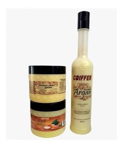 Imagem 1 de 2 de Kit Argan Coiffer Doador De Nutrientes E Hidratantes