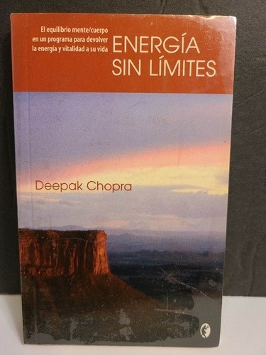 Libro Energia Sin Limites, Deepak Chopra