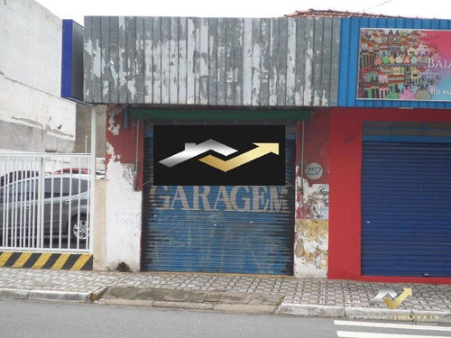 Salão Para Alugar, 55 M² Por R$ 1.700/mês - Centro - Santo André/sp - Sl0162