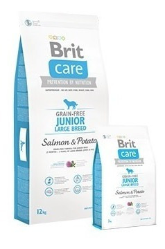 Brit Care Perro Junior Raza Grande Salmon Y Papa 12 Kilos