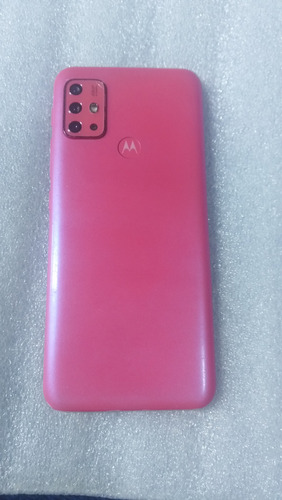 Motorola G20 Con Detalle En Cristal Rosa Chicle (Usado)