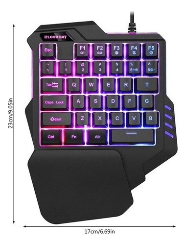 Ratón Gaming + Teclado + Convertidor
