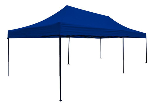 Toldo Carpa Plegable Reforzado 3x6 Impermeable Eventos Color Azul