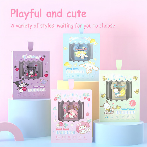 Miniso Sanrio Js-0098 Audífonos Inalámbricos Hi-fi Cute Color Pochacco