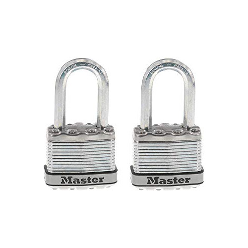 Candado Master Lock M1xtlf Magnum, 2 Unidades, Plateado.