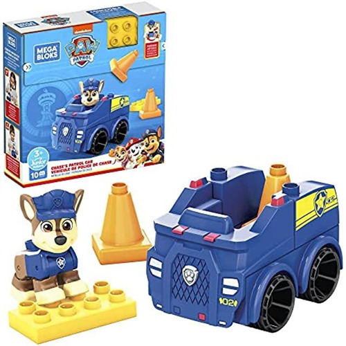 Mega Bloks Paw Patrol Chase's Patrol - Juego De Construcció