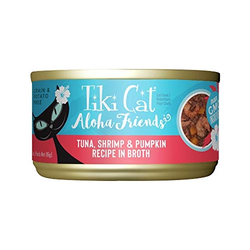 Tiki Cat Aloha Amigos Grano-libre, Baja En Carbohidratos Ali