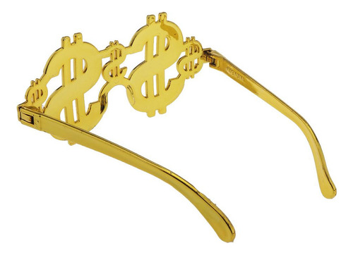 Z 2 Brillo De Dólar De Plástico 70s 80s Rapero Party Eyewear