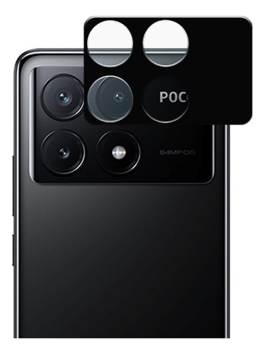 Kit Para Poco X6 Pro 5g Película Fosca + Capa + Câmera