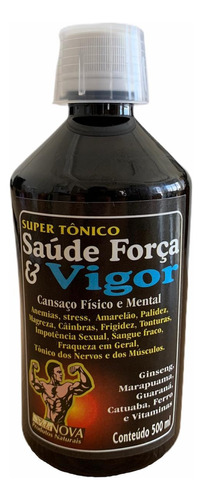 Kit 6 Super Tônico Sáude, Força E Vigor 500ml