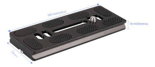 Sapata 100x38mm Engat Aluminio Base Retangulo Parafuso Móvel