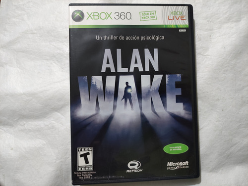 Alan Wake Original, Completo Para Xbox 360 $299