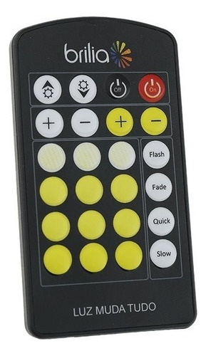 Controle Slim Fita Led Multitemperatura De Cor Brilia Luz Multi Temperatura