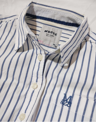 Camisa Moose, Talla M, Manga Larga.