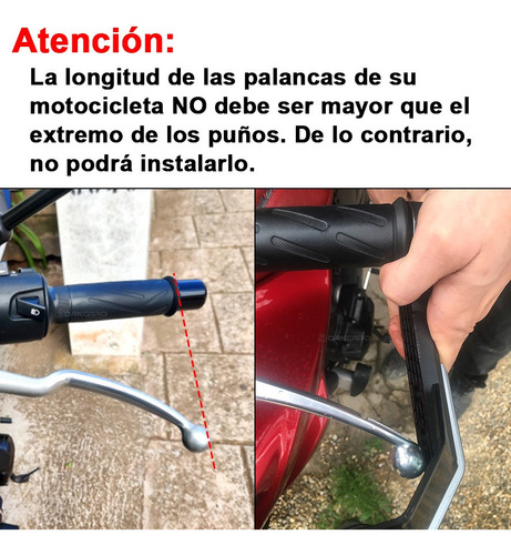 Wb Capa De Proteção De Mão Universal Para Motocicletas