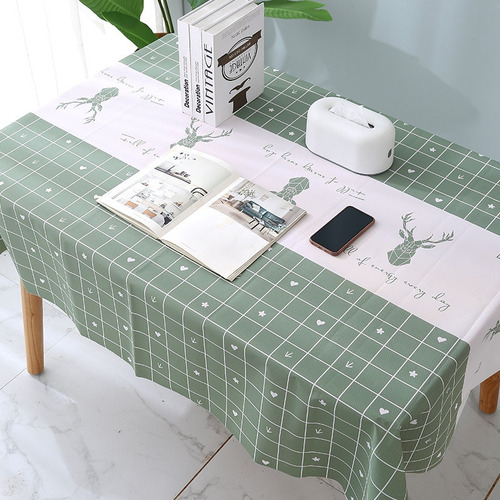 Mantel Desechable Verde De 1 Pieza, Funda Impermeable Para F