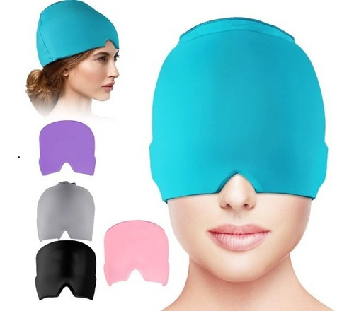 Gorro De Gel Compresa Para El Alivio Del Dolor De Cabeza