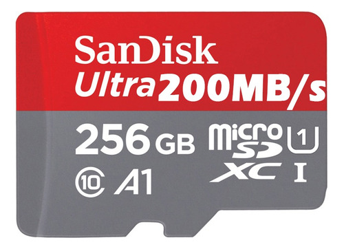 Sandisk Memoria Micro Sd Ultra A1 256gb 120mbps Profesional