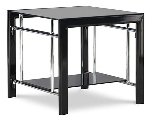 Powell Company Powell Klein Mesa De Cristal Negro