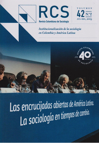 Revista Colombiana De Sociología Vol 42 N2